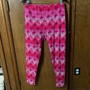 LuLaRoe Tall and Curvy Valentine Leggings